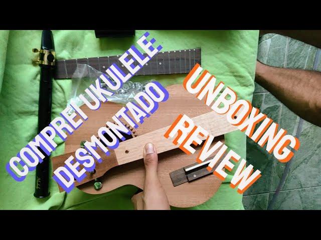 I bought a disassembled Tenor Ukulele, from China by Aliexpress - Unboxing Review