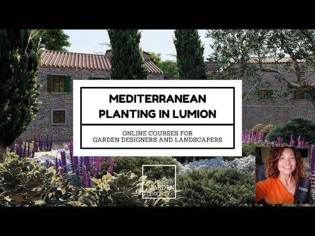 Mediterranean Planting challenge inside Lumion PRO 10