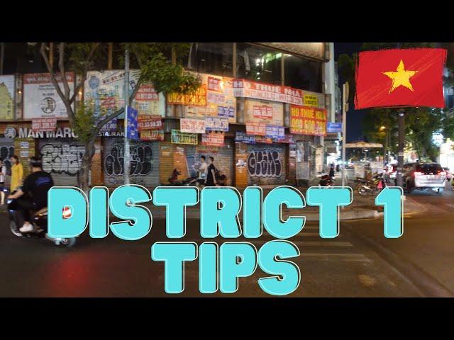 District 1 Walk 4K around Tourist Area Saigon Vietnam