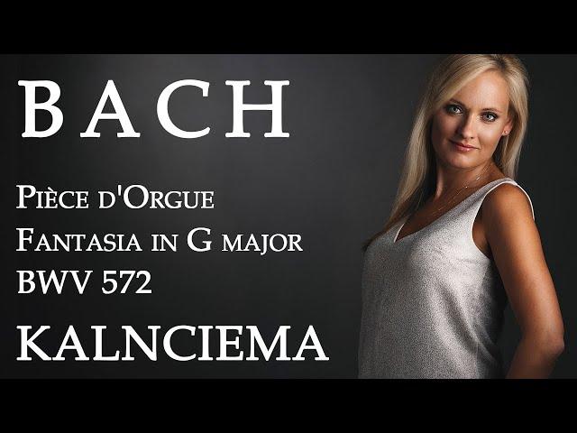 J.S.Bach: Fantasia in G Major, BWV 572 / Merseburg Cathedral / Liene Andreta Kalnciema