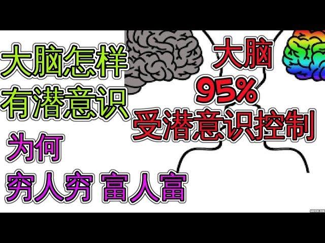 为何你今天的生活是由大脑潜意识决定 为何穷人穷 富人富 How The Brain Is Programmed 人生自我提升 改变自己