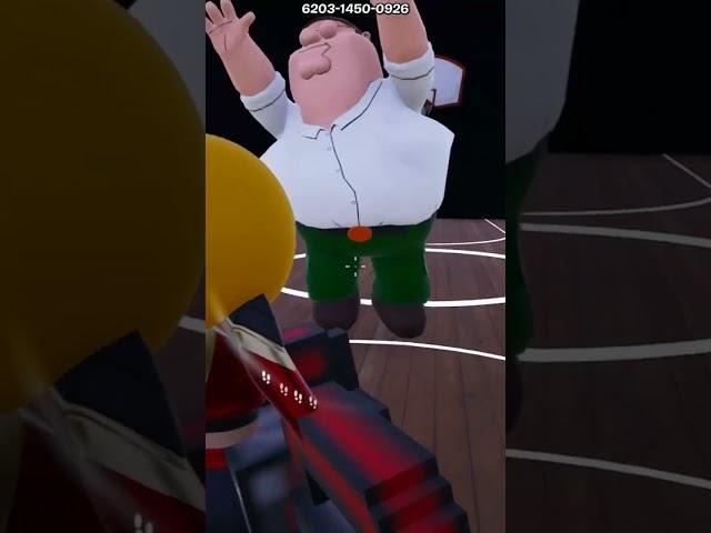 I got dunked by Peter Griffin, then a f*cking Among Us appeared HAHAHA