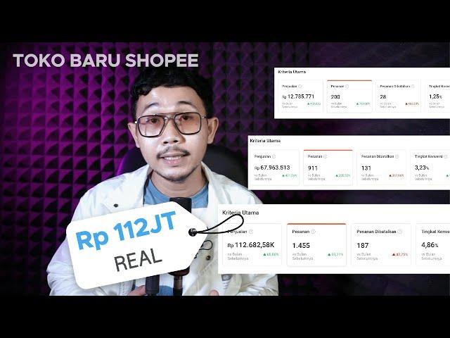 3 FASE Bikin Toko Baru Shoppe 2024 TANPA LIVE