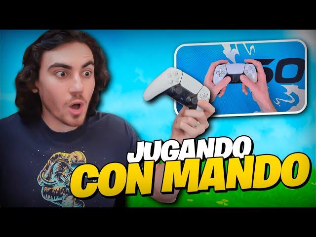 JUEGO EN MANDO DESPUÉS DE 6 AÑOS EN FORTNITE - DOBLE