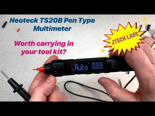 Unboxing and review of Neoteck TS20B Pen Type Multimeter