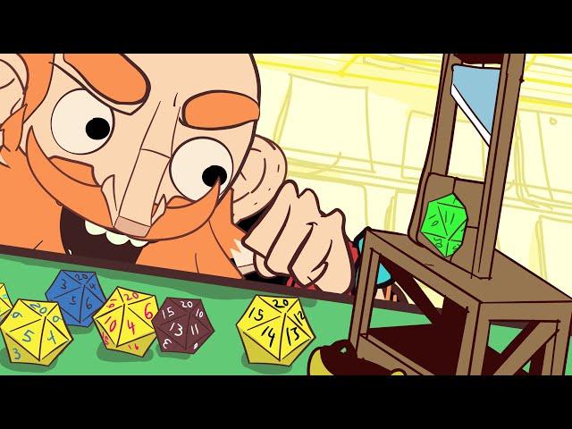 Dice Training (Everyone's lying about dice Lesson 2)  #animated #5e #dnd #spellbook #dice #training