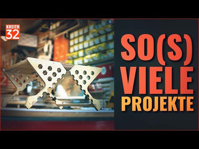 SO(S) viele Projekte und keine Zeit - 4 neue Projekte in einem Video für euch zusammengefasst.