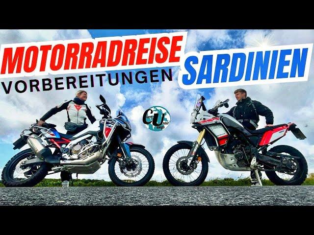 Motorradreise SARDINIEN ️  Vorbereitung und Planung