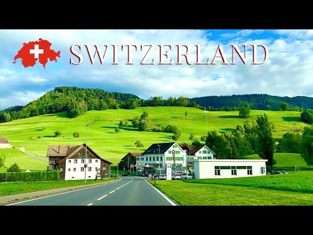 Driving In Switzerland | Spectacular Road Trip in Canton of Schwyz