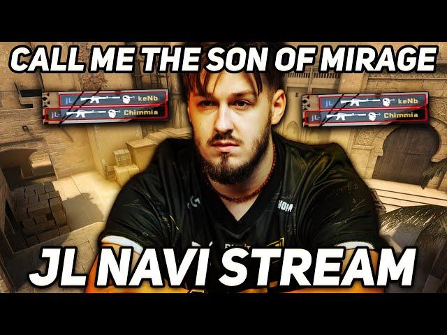 (NAVI JL) SHOWS A MASTER CLASS AT THE MIRAGE | NEW NAVI PLAYER STREAM | JL CS:GO