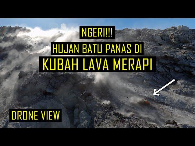 NGERI!!! HUJAN BATU PANAS DI KUBAH LAVA MERAPI | UPDATE 19 SEPTEMBER 2024