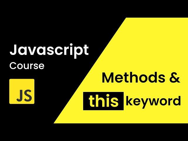 JavaScript Object Methods And This Keyword In JavaScript | Tutorial For Beginners