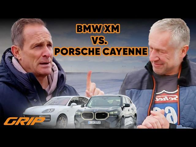 Monster-Hybrid-SUVs: BMW XM mit 653 PS  Porsche Cayenne Turbo E-Hybrid mit satten 739 PS I GRIP