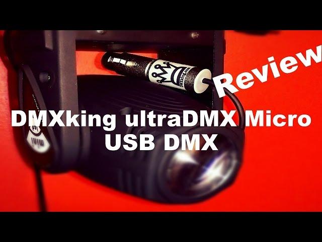 DMXKing ultraDMX Micro Review | Freestyler DMX512 | DMX With Software | Best Bang For Your Buck