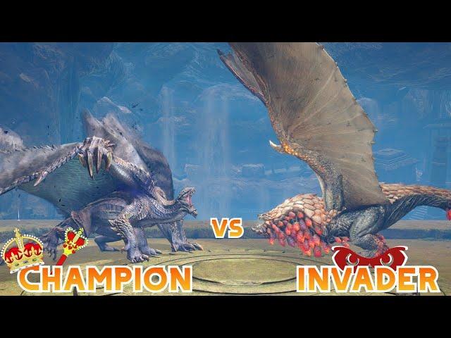 Bazelgeuse INVADES Gore Magalas lair & Turf War ensues!