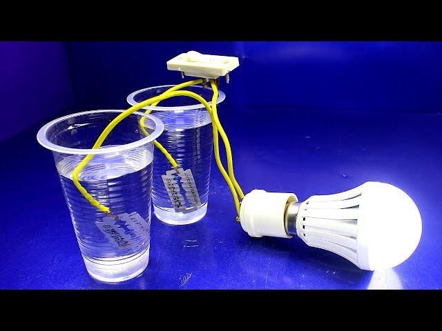 How To Make A Free Energy Experiment Light Bulb For Lifetime - Free Energy Experiment Using Blades