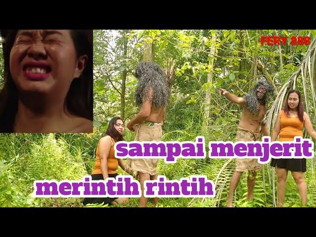 terlalu panjang kon**L suku mante wanita ini sampai menjerit llmante/bunian