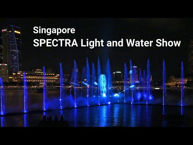  Singapore Spectra Light and Water Show | Marina Bay Sands