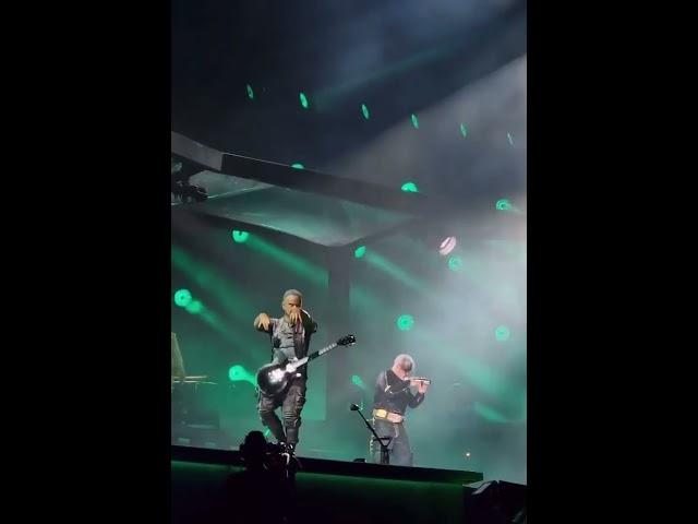 Till Lindemann and Paul Landers Funny Moment during Du Riechts So Gut Live - Rammstein Live 2023