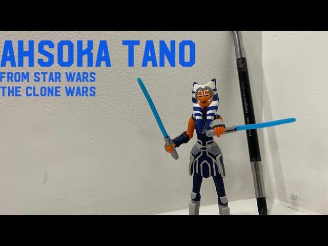 Creating Ahsoka Tano out of polymer clay! | Modelling ep 15