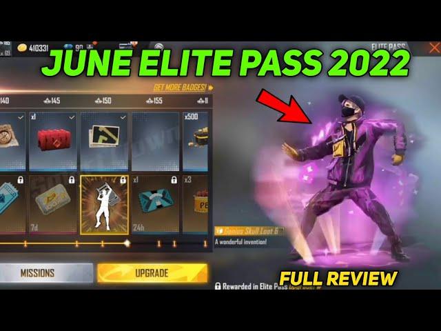 JUNE ELITE PASS FREE FIRE 2022 | NEXT ELITE PASS FREE FIRE | FREE FIRE NEXT ELITE PASS | OB33 UPDATE