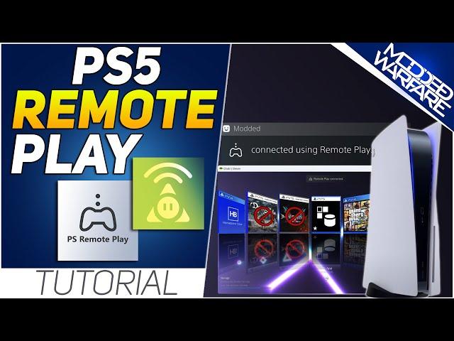 How to use Remote Play on a Jailbroken PS5!