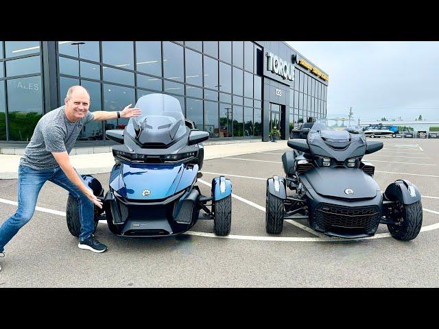 2024 Can Am Spyder RT vs. F3: Which One Is Best For You? (Now with Apple CarPlay!)