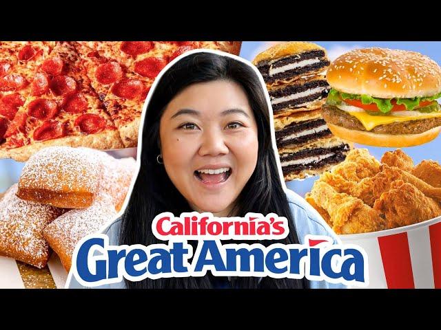 What to Eat at CALIFORNIA'S GREAT AMERICA!  Food Tour, Taste Test & Review 2023