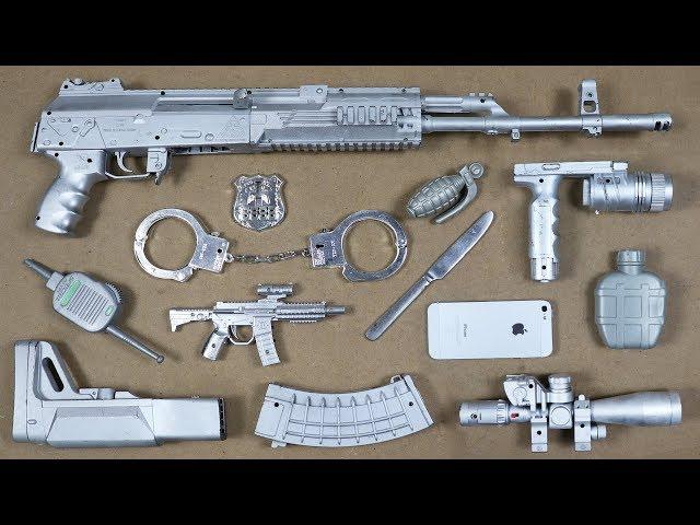 Realistic AK47 Guns Toys | Ball Bullet Machine Gun Toy | Sniper Rifle Adventure  Toy Guns