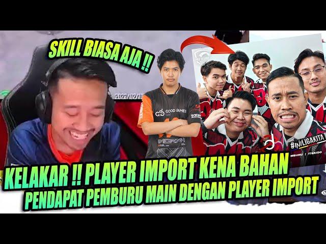 SKILL TONYK !! KELAKAR PLAYER IMPORT KENA BAHAN !! PENDAPAT PEMBURU MAIN DENGAN DENGAN DINGOZ FAJAR