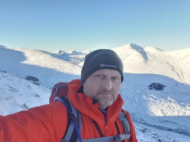 Beautiful Torridon Mountains in a perfect winter day  January 2019