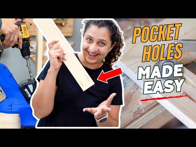 Pocket Holes 101: Step-by-Step Guide for Beginners | How to use a Kreg Jig