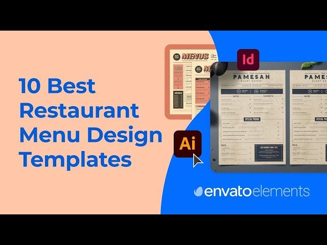 10 Best Restaurant Menu Design Templates