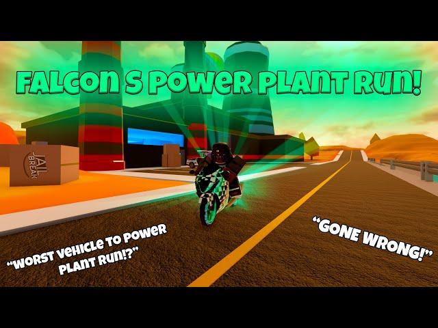 Falcon S Power Plant Run (Roblox Jailbreak)