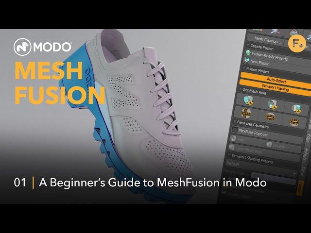 MeshFusion in Modo | Part 1: An Intro to Fast, Non-Destructive Modeling Using MeshFusion in Modo