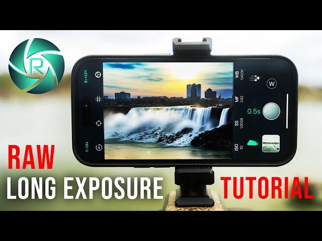 How to take EPIC Long Exposure RAW Photos on iPhone | ReeXpose app in depth tutorial