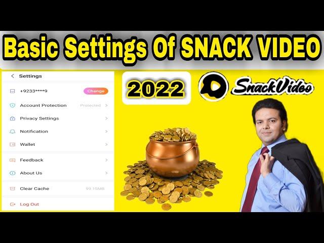 All Basic Settings of Snack Video | Trending Video Settings | Earning App | Anjum Iqbal