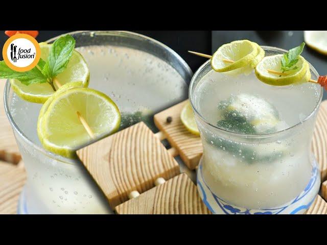 Ginger Mint Lemonade Recipe by Food Fusion