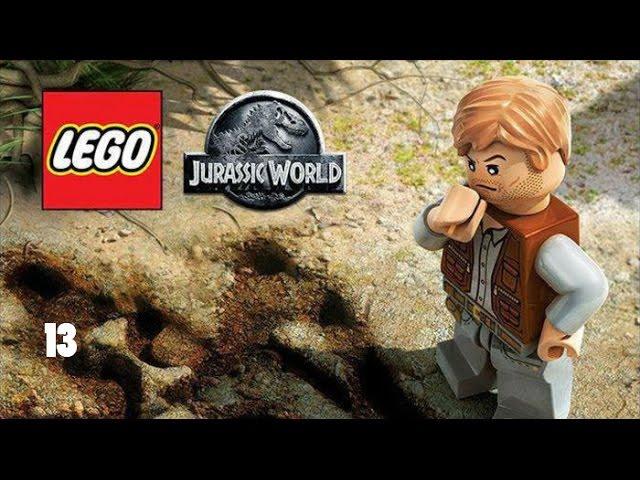 Прохождение LEGO Jurassic World [13] - Стая рапторов [60 fps]