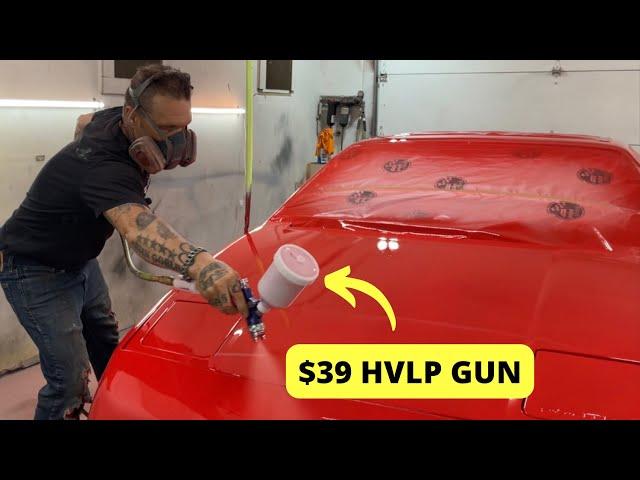 Painting the 1985 Fiero GT with a $39 HVLP paint gun + Nason single stage urethane
