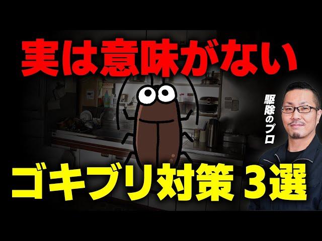 【バル◯ンも効果なし!?】ゴキブリ駆除のプロが教える、実は全く意味がないG対策3選＜“ハーブが効く“はデマ＞｜東京