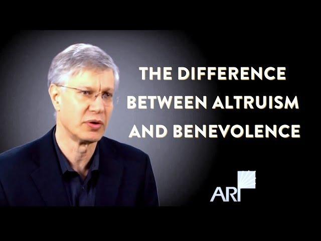 Yaron Answers: What's The Difference Between Altruism And Benevolence?