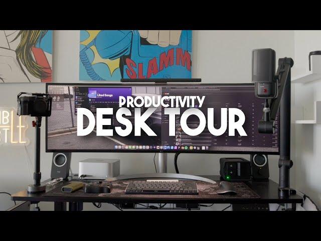 My Most Productive Desk Set Up Ever - 2024 Upgrades