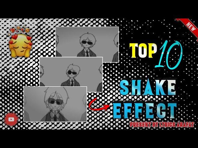 ভাইরাল Top 10 Shake effects editing Full Tutorial with - XML  Alight Motion - Lyrics Video