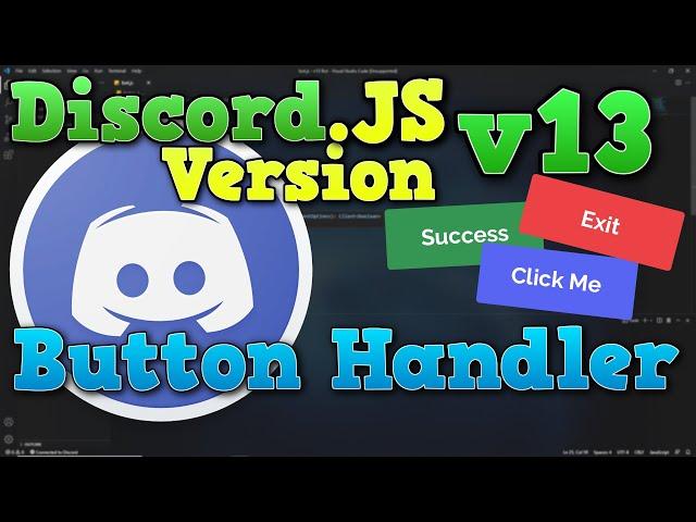 [NEW] How To Make a BUTTON HANDLER for a Discord Bot || Discord.JS v13 2022