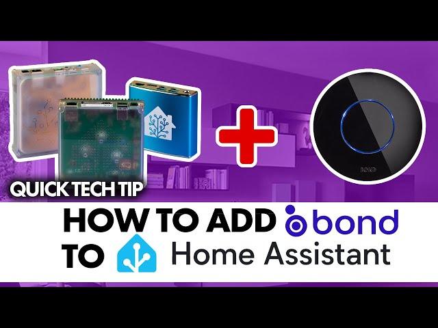 How To Integrate Home Assistant & Bond Bridge To Make Any Fan Smart