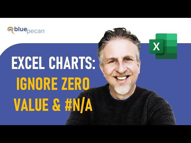 Excel Graph - Ignore Blank Cells | Hide #N/A Values | Stop Line Graph Dropping to Zero