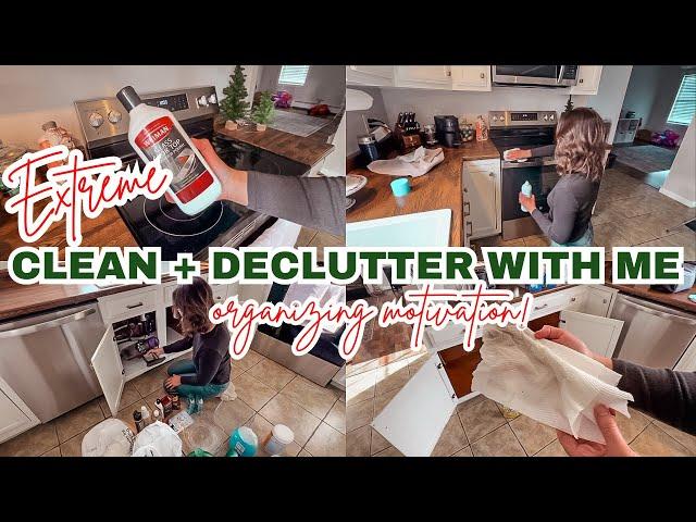 *NEW* EXTREME KITCHEN CLEAN + DECLUTTER FOR THE HOLIDAY SEASON 