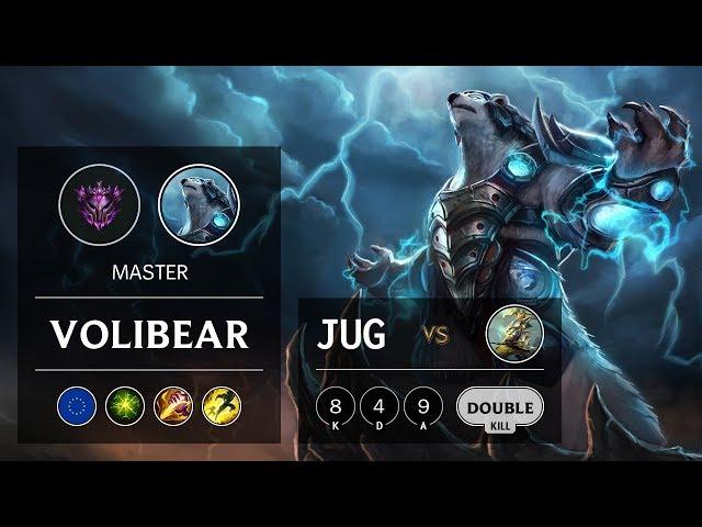 Volibear Jungle vs Master Yi - EUW Master Patch 9.13