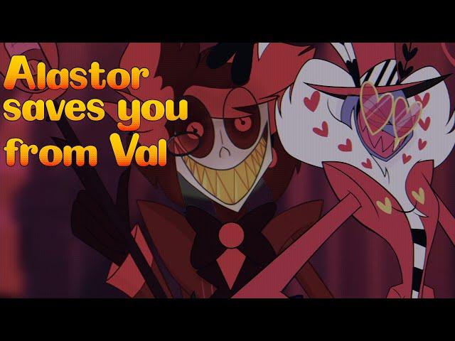 【ASMR】 Al saves you from Val and comforts you 「Alastor & Valentino x Listener Audio」